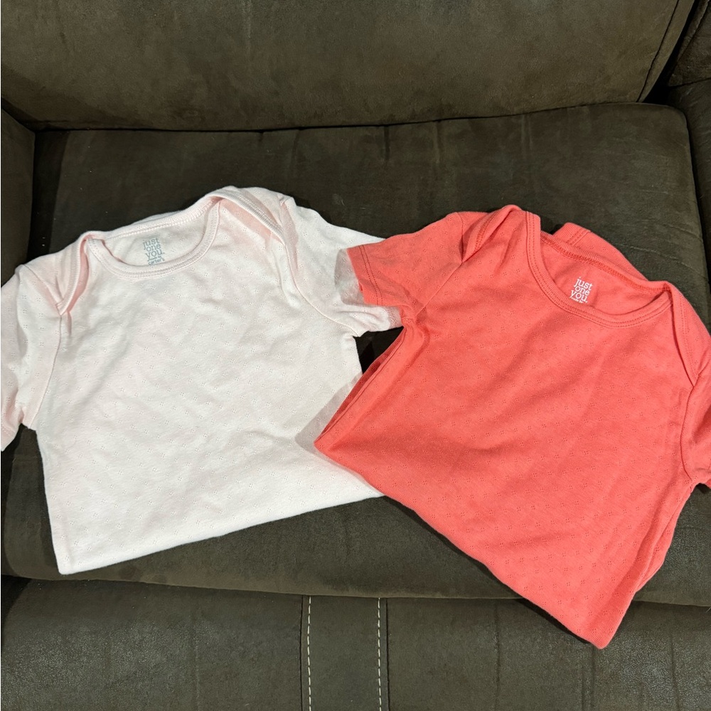 Just One You by Carter’s 24 months girls onesies. New without tags